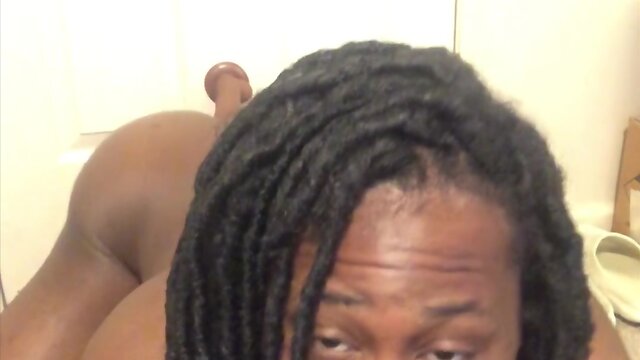 Playing with my bussy on the floor