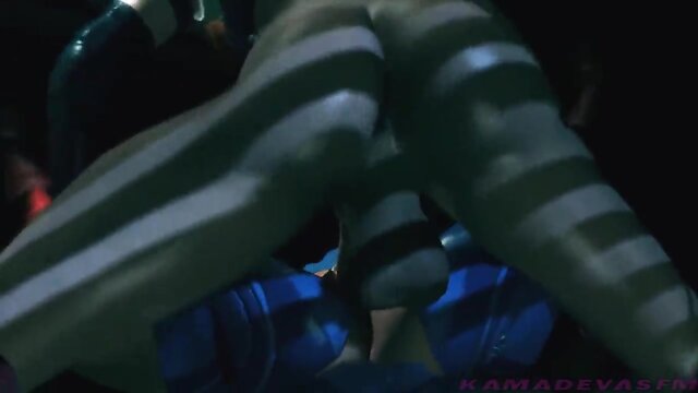 Harleys rough encounter with supergirl