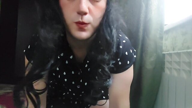 Hot and uncensored youtube model: the crossdressing kitty