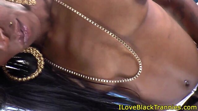 Nubian ts treats herself with athletic spoils