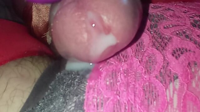 Intense lingerie climax with my wife