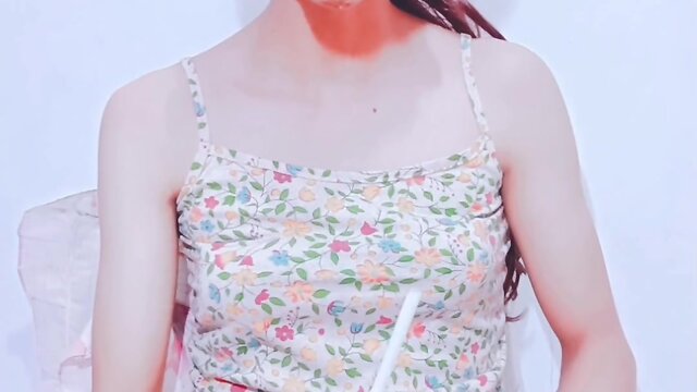 Exploring my fetishes: trying my own cum and piss for the first time, food and fluid play with an asian transgender trap