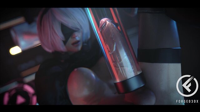 Intense anal penetration: forged3dxs hot and hard sex scene with gaping ass and squirting creampie