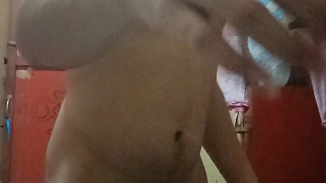 Camera falls to the ground.