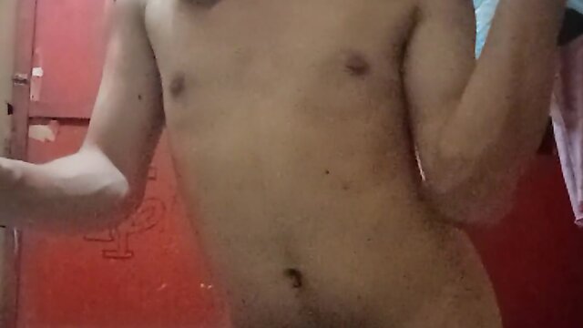 Camera falls to the ground.