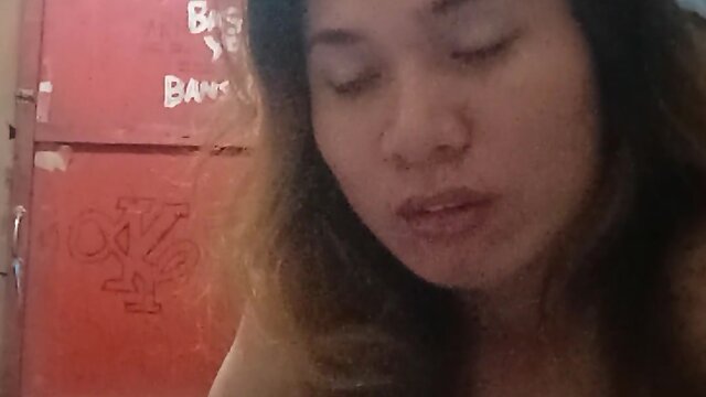 Camera falls to the ground.