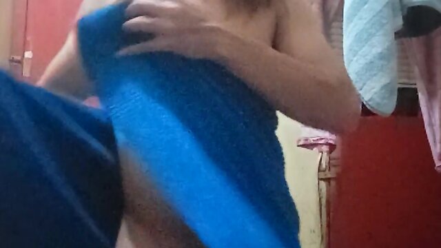 Camera falls to the ground.