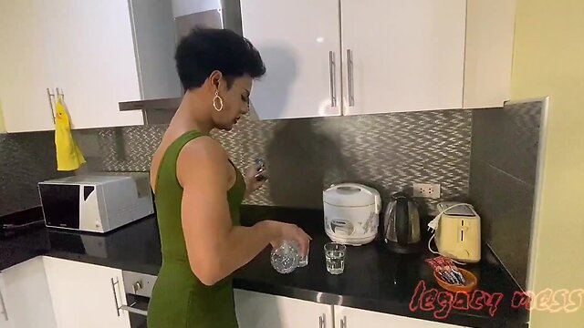 Brazilian shemale with massive cock hooks up with stranger - part 1 (explicit)