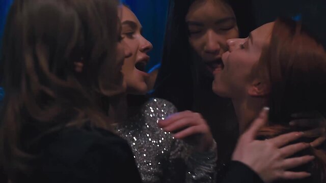 Two young femboys Emma Rosie and Matty get fucked by a group of futa monsters