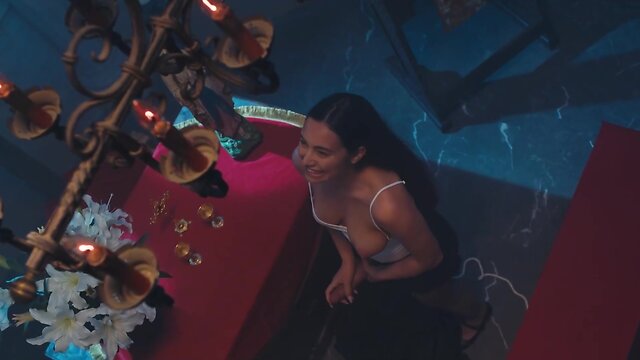Shelena, the Sicilian glam girl, gets fucked by a huge cock