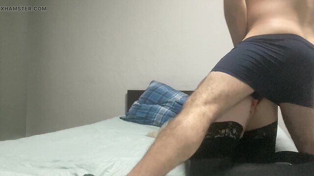 A beautiful woman got her pussy filled with cum