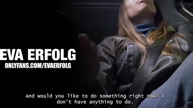 A trans girl pretending to be an Uber driver to fuck cute guys