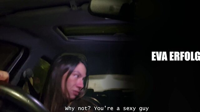 Trans girl tricks guys into sex by posing as an Uber driver (Part 2)