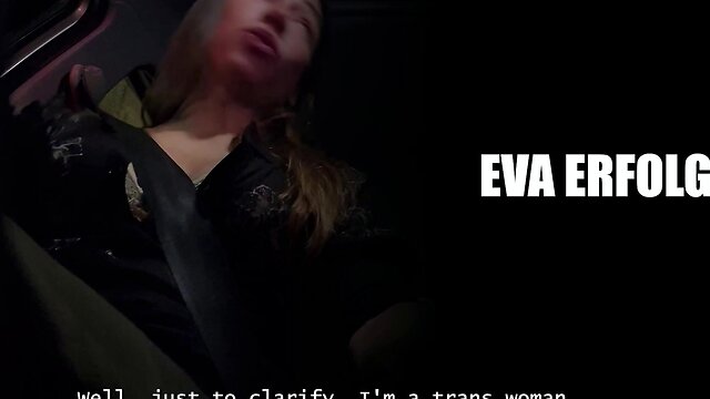 Trans girl tricks guys into sex by posing as an Uber driver
