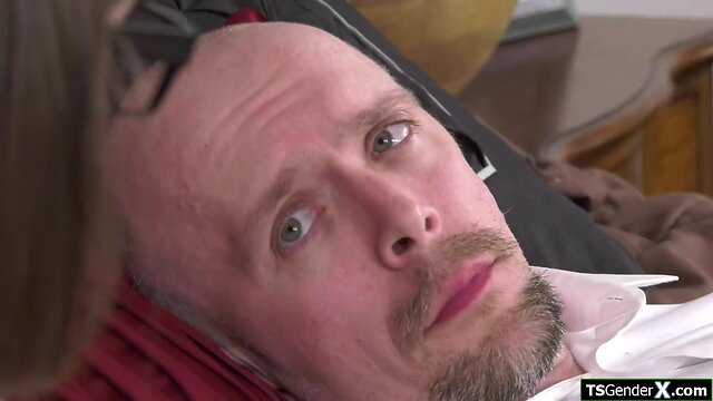 Tranny stepdaughter Claire Tenebrarum gets fucked by her stepdad