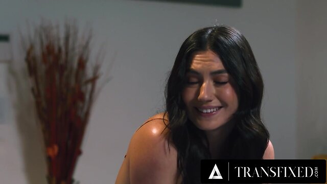 Megan mistakes trans beauty Jade Venus for someone else and gets intimate