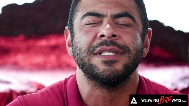 Aria Banks rides the bi train with intense passion