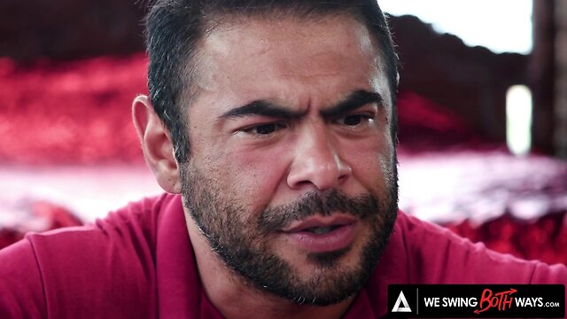 Aria Banks rides the bi train with intense passion