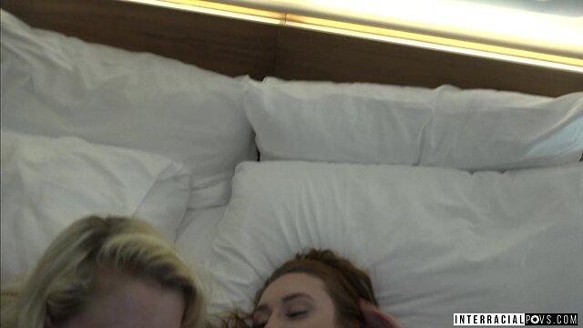 Two cute girls Riley Star and Xeena Mae seduced two guys to fuck them both