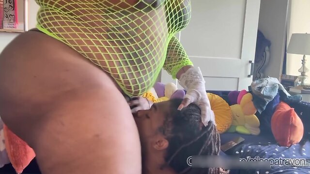 BBW Ebony TS Gets Her Monstrous Ass Pounded