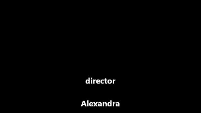 Alexandra sucking a hard cock