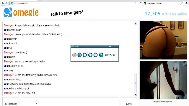 Omegle Chatroulette reactions surprise 1