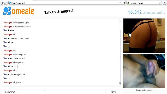 Omegle Chatroulette reactions surprise 1