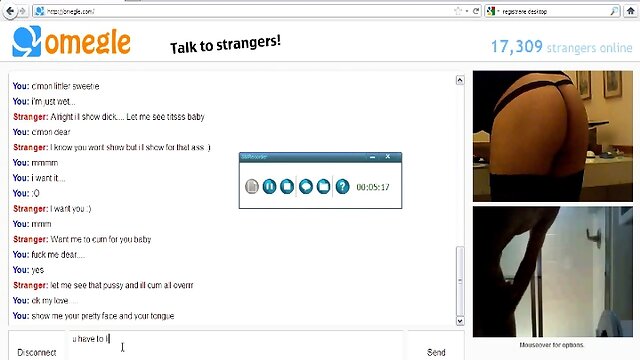 Omegle Chatroulette reactions surprise 1