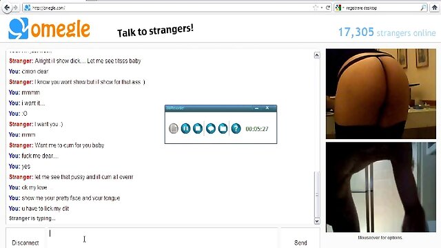 Omegle Chatroulette reactions surprise 1