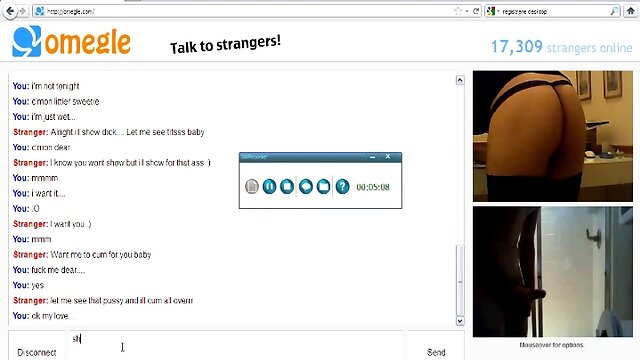 Omegle Chatroulette reactions surprise 1