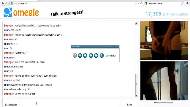 Omegle Chatroulette reactions surprise 1