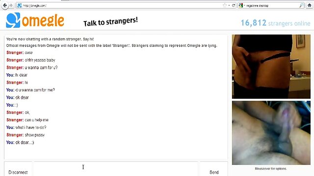 Omegle Chatroulette reactions surprise 1