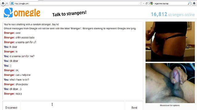 Omegle Chatroulette reactions surprise 1