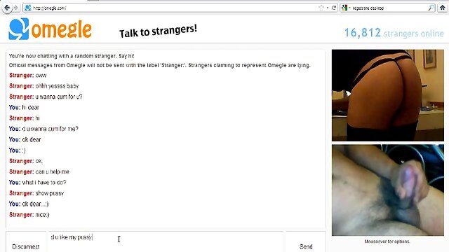 Omegle Chatroulette reactions surprise 1