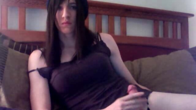 Sissy Teen Brunette Masturbating and cumming by TROC