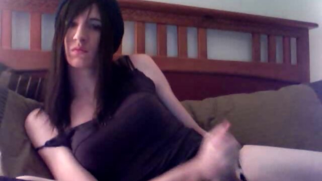 Sissy Teen Brunette Masturbating and cumming by TROC