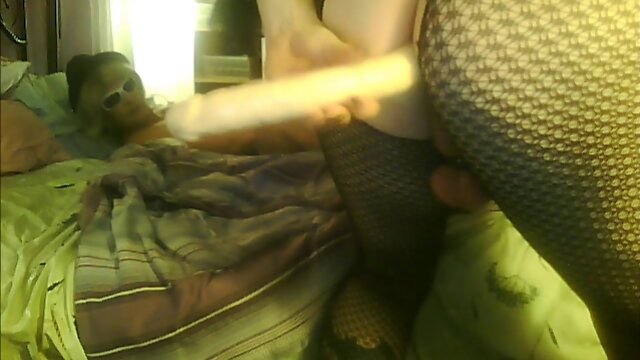 Sharing a Double Headed Dildo