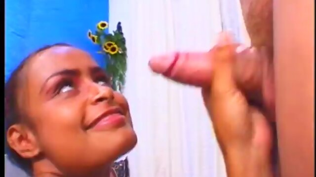 Petite Ebony Beauty Sucks And Fucks Tranny