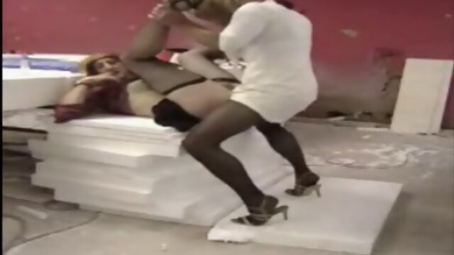 Trannies fuck out back of the store