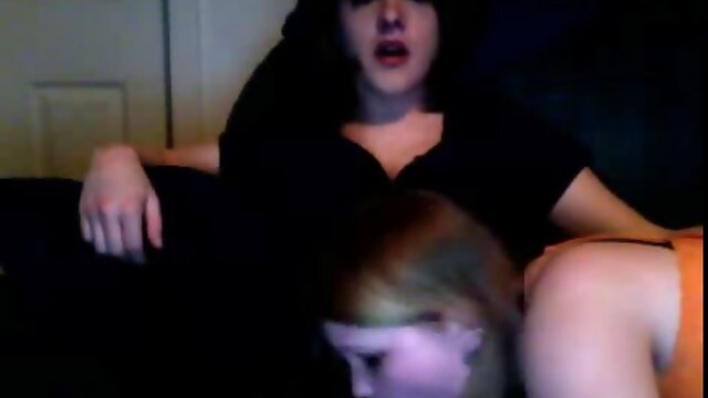 hot TS having fun with her girlfriend on webcam