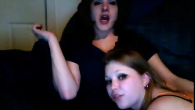 hot TS having fun with her girlfriend on webcam