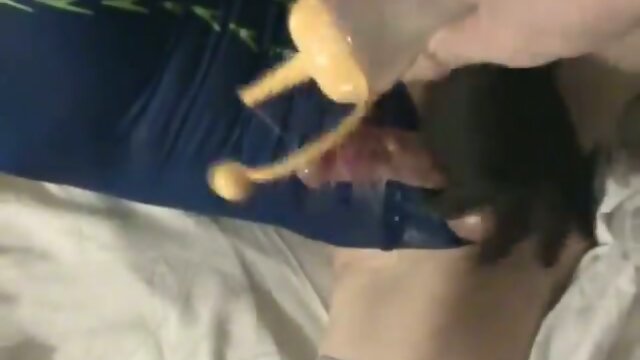 Asian CD Gets A Handjob