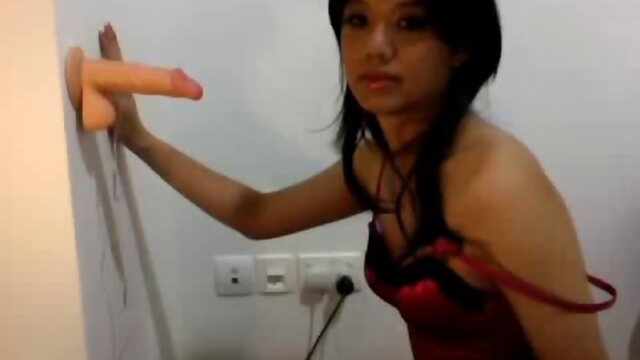 Amateur Ladyboy tease , dildo &amp,amp, cumshot