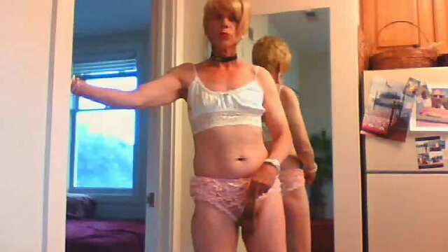 Sissy slut getting a blowjob