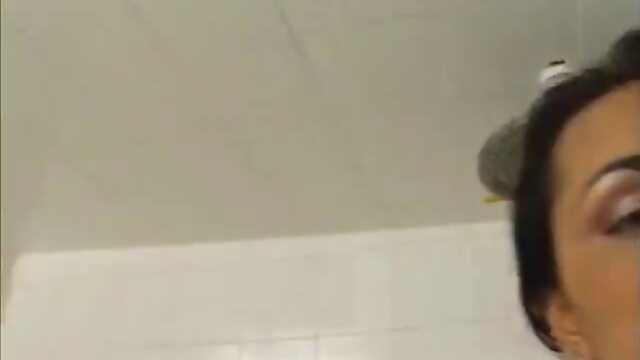 Nasty tranny pleases a guy and a girl