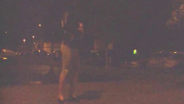 Homemade video of a tranny dildoing