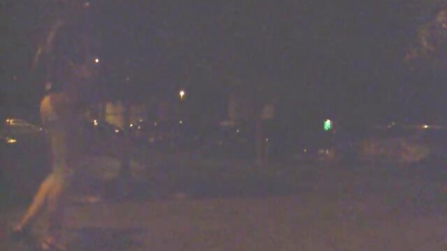 Homemade video of a tranny dildoing