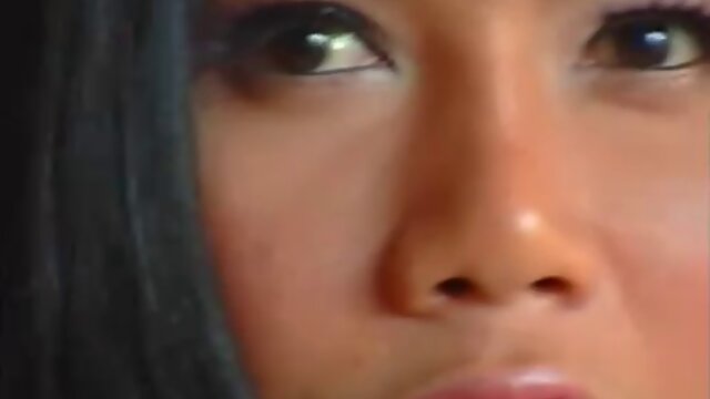 Cute asian ladyboy performs solo