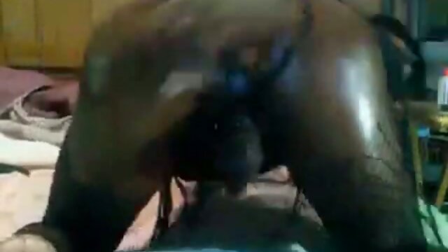 Black CD Dildo and Cum