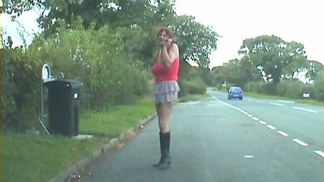 Zoe's Xmas flaunt for you